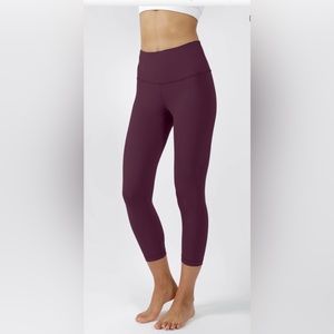 Yogalicious plum lux high waisted leggings
